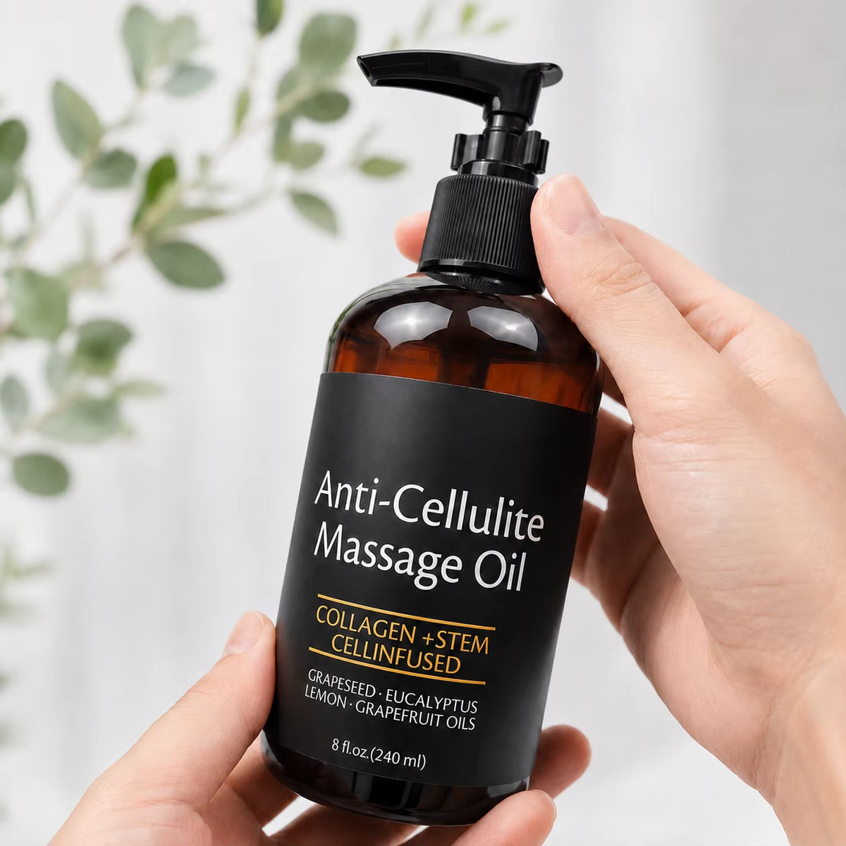 Wholesale Custom anti Cellulite Massage Oil Natural Organic Collagen Essential Oil Skin Care Smooth Firming Body Massage Oil